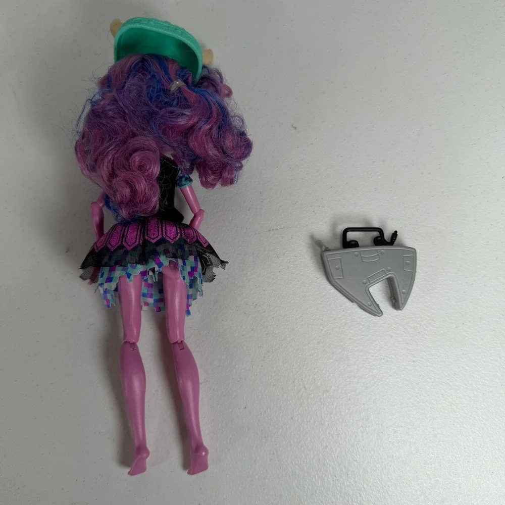 Monster High Kjersti Trollson Brand-Boo Students Doll Pink Gamer Troll Mattel